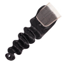 Load image into Gallery viewer, 4x4 Transparent Lace Closure