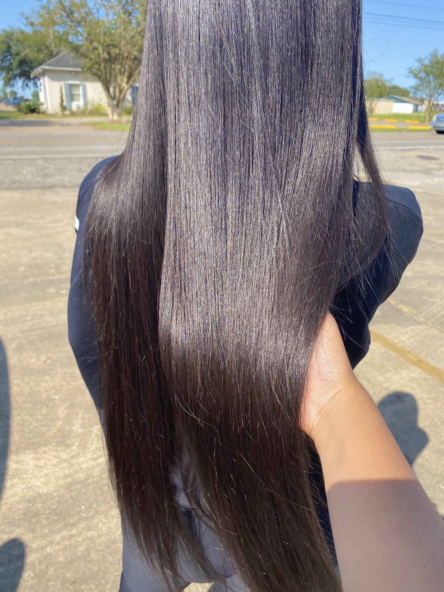 For silky straight hair store