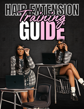 Load image into Gallery viewer, Hair Extension Training Guide
